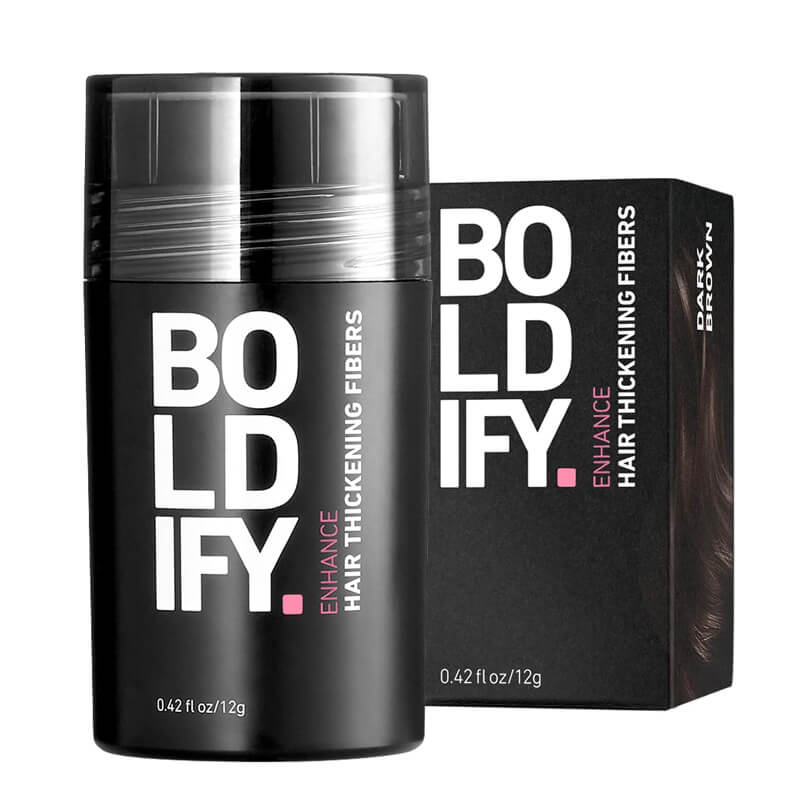 Boldify Hair Thickening Fibers 12g - Dark Brown