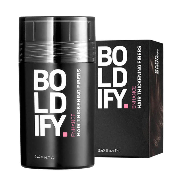 Boldify Hair Thickening Fibers 12g - Dark Brown