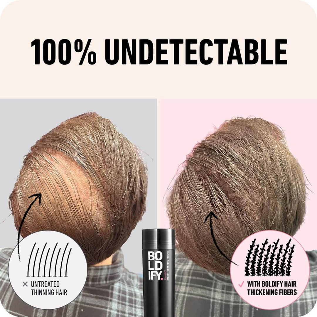 Boldify Hair Thickening Fibers 28g - 100% Undetectable
