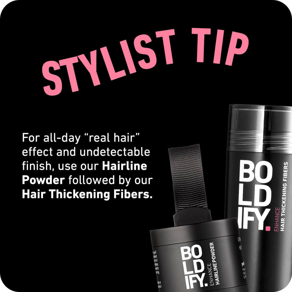 Boldify Hair Thickening Fibers 28g - Stylist Tip