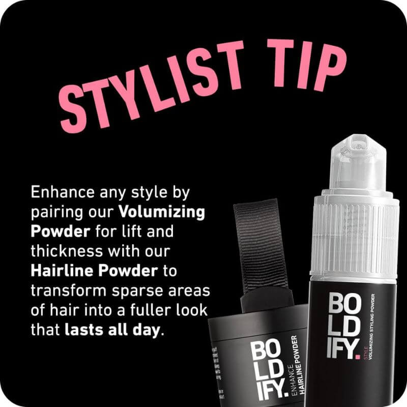 Boldify Hair Volumizing Styling Powder 12g - Stylist Tip